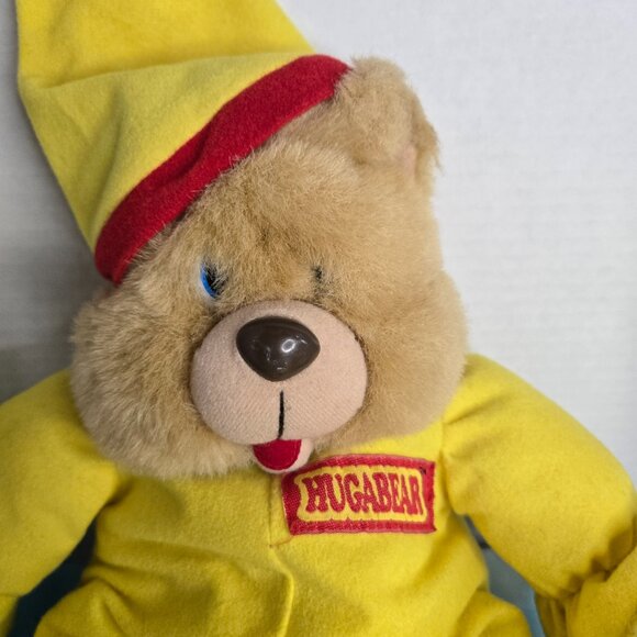 Vintage Kidpower Hugabear Nightlighter Plush Stuffed Animal Yellow With Light - Picture 2 of 10